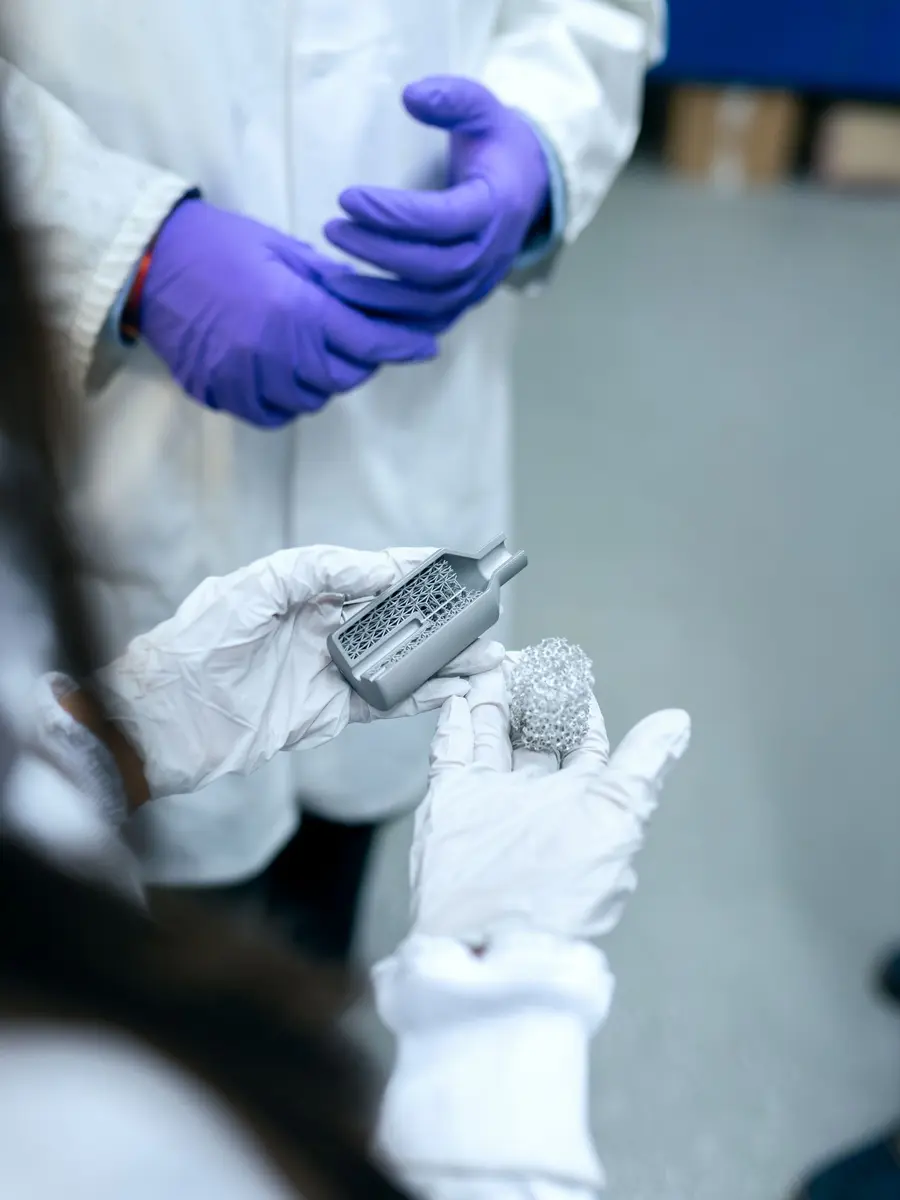 Analiza próbek materiałowych w laboratorium